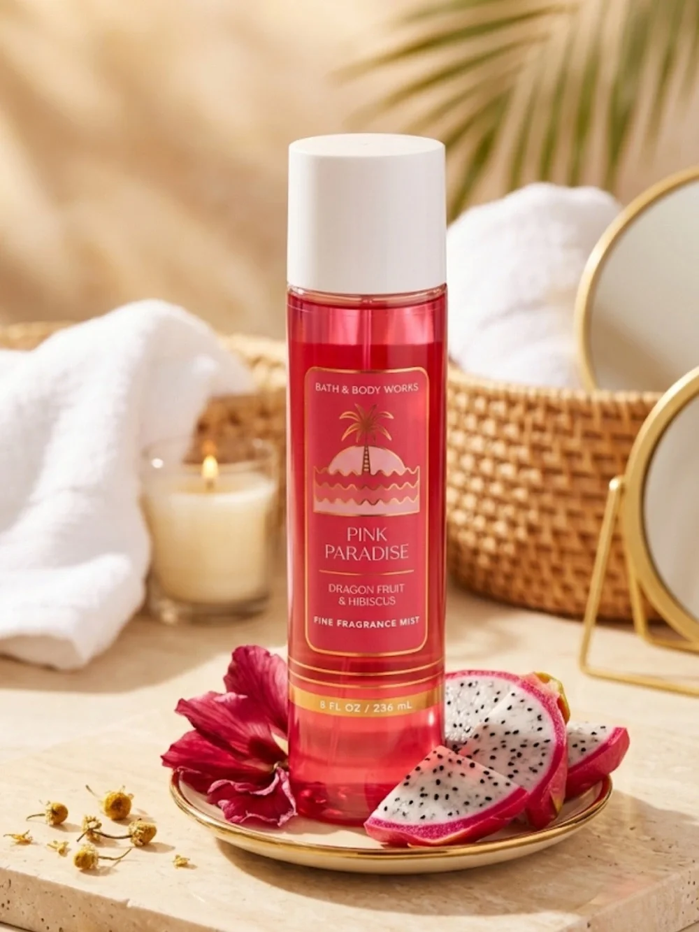 Bath & Body Works Pink Paradise Fine Fragrance Mist - New